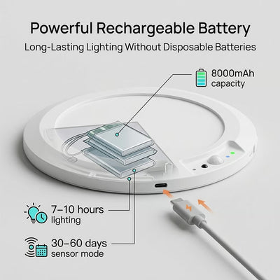 Motion Sensor Ceiling Light with Remote Magnetic