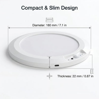 Motion Sensor Ceiling Light with Remote Magnetic